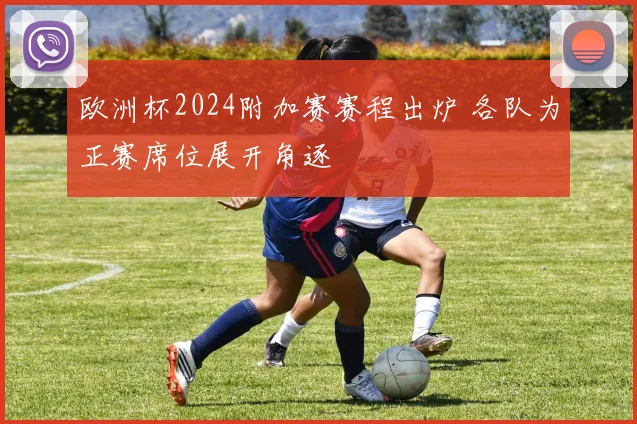 欧洲杯2024附加赛赛程出炉 各队为正赛席位展开角逐