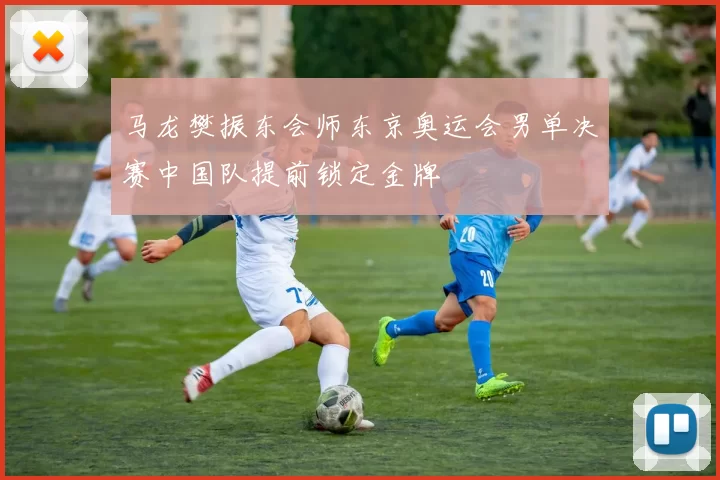 马龙樊振东会师东京奥运会男单决赛中国队提前锁定金牌